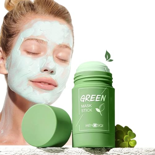 Fumtx™ Grüner Tee Entgiftende Reinigungsmaske, Fumtx Grüner Tee, Fumtx Grüner Tee Entgiftende Tonerde-maske, Grüner Tee Maske, Green Mask Stick (1 Stöcke)