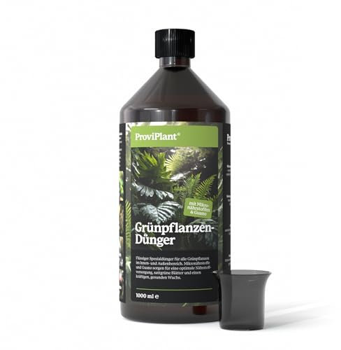 ProviPlant Spezialdünger flüssig in Profi-Qualität - Made in Germany (Grünpflanzen, 1 Liter)