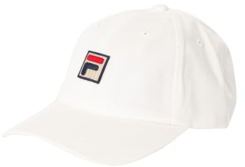 FILA Herren Tanta Baseballkappe, Weiß, One Size