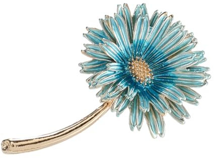 COLLBATH Daisy Blüten Brosche Pin Aus Legierung Modischer Blumen Clip Für Damen Zum Dekorieren Von Pullovern Kleidern Und Schals Einzigartiges Accessoire