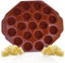 Provolonera fondere formaggio Provolone ceramica terracotta 19 cavità griglia forno a microonde formaggio fuso lumache.accompagnare l'arrosto, barbecue, BBQ, tritato mangiare o cena. Provolera