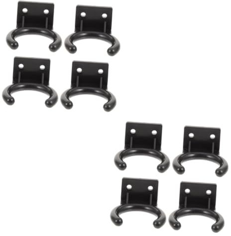 Parliky 8pcs Microphone Storage Rack Wall Hanger Hooks Fit for Neewer Ktv Home Hotel Conference Mic Accessories