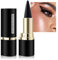 Schwarz Creme Eyeliner Stift, Hochpigmentiert Gel Eyeliner Wasserfest Für Eyeliner Und Lidschatten, Lang Anhaltendes Augen Make Up Creme Eyeliner Pencil, Schnell Trocknender Glatt Wischfester