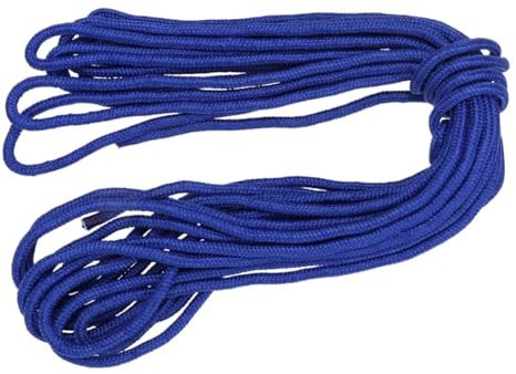 MOBUTOFU 10m Nylon Hissseil Für Fahnenmast Wetterfestes Flagpole Lifting Seil Blau Für Austausch Tägliche Nutzung Von Fahnenmasten