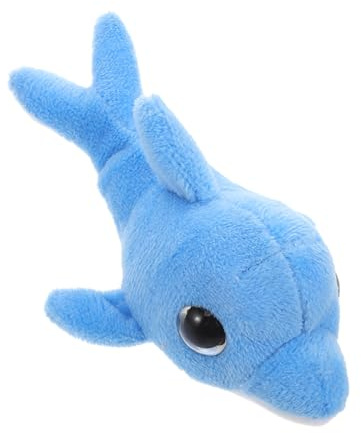 INOOMP Dolphin Plush Magnetic Ocean Animal Fridge Toy Soft Plush Refrigerator Magnet Decorative Nautical Theme Boys and Girls Home Kitchen Accessories