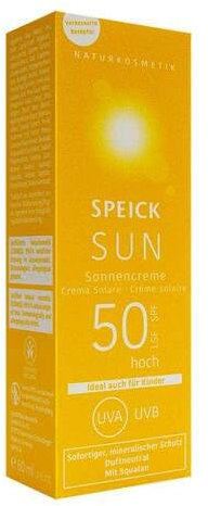 SPEICK SUN Sonnencreme LSF 50 60 ml