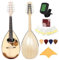 Acoustic Mandolin Musical Instrument F Styles 8 String Instrument Beginner Acoustic Mandolin For Beginner Adults Teens