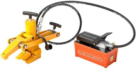 GEARFLOW Air Hydraulic Tire Bead Breaker Changer, 10000 PSI Heavy Duty Tire Bead Breaker with Foot Pump and Air Hose, for Tractors, Car, Trucks, Buses, Lawn Mowers, ATVs