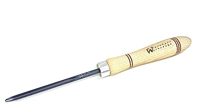 Wiedemann HSS Ø 8mm Spindelformröhre mit Heft (Griff) für Drechsler drechseln, Woodturner Woodturning