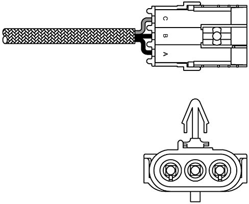 Delphi ES10992-12B1 Lambda Sensor