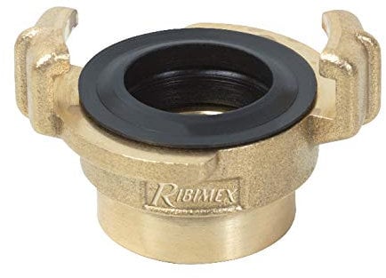 Ribiland 07364 - Raccord Express Femelle Laiton - 20 x 27 mm - ∅ 45mm de la Couronne Intérieur - Joint Interchangeable