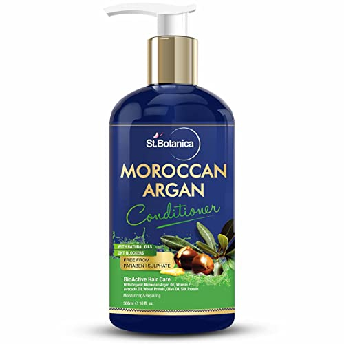 St.Botanica Moroccan Argan Hair Conditioner with Argan & Olive Oil (No SLS/Paraben) 300ml