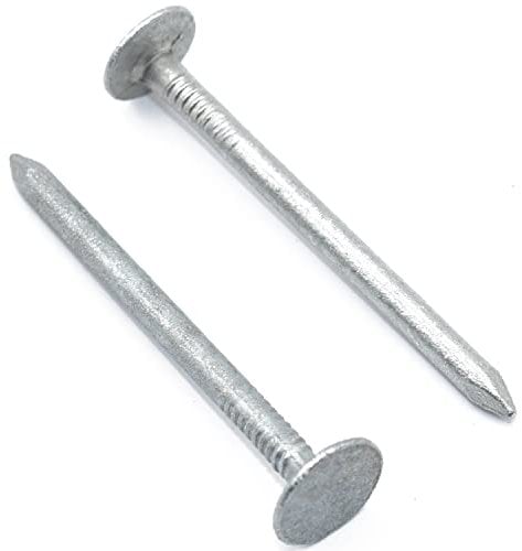 1 x 1kg (1000g) Pack of 30mm x 3.0mm GALVANISED ELH Clout Nails