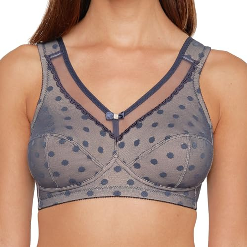 Susa BH Damen ohne Bügel Limited I Damen-BHS mit genähten Cups & Stützblenden I 3-teilige Schnittführung