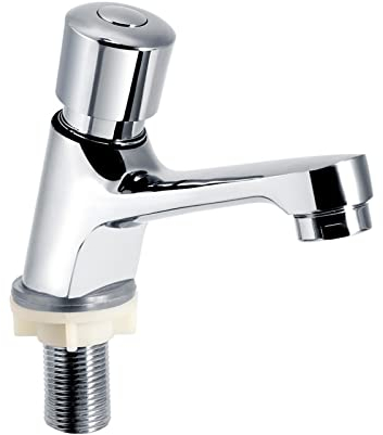 Robinets de Lavabo de Salle de Bain, Robinet de Lavabo de Lavabo à Retardement et à Fermeture Automatique.