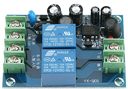 Automatischer Notstromschalter, AC 85-240V 110V 220V 230V 10A Ersatzstromschalter für Steuerung der Stromversorgung von Inkubator, Laptop und Netzwerk