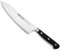 Arcos Couteau Santoku 7 Pouces en Acier Nitrum et lame de 180 Mm, Manche Ergonomique en Polyoxyméthylène Pom, design Classique et Finition Arrondie d'Une Grande Beauté, Série Opera, Couleur Noire,