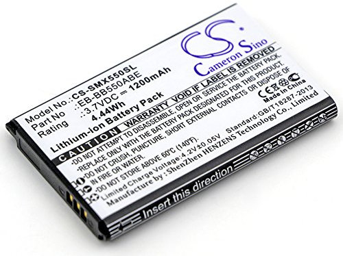 TCTK Akku 1200mAh Kompatibel mit [Samsung] SM-B550, SM-B550H, Xcover 550 Ersetzt EB-BB550ABE FBA