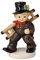 Goebel Glücksbringer Sammlerfigur Schornstornfeger mit Kleeblatt aus Porzellan, 10-638-36-1