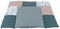 ULLENBOOM ® Wickelauflage 85x75 cm Eukalyptus (Made in EU) - Wickelunterlage Waschbar und für Unterwegs geeignet, Bezug: 100% OEKO TEX Baumwolle, Wickeltischauflage 75x85