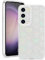L-FADNUT Kompatibel mit Samsung S23 5G Hülle, Glitzer Herz Muster Transparent Crystal Handyhülle Glatt Weich TPU Silikon Schutzhülle Aesthetic Bumper Phone Case Cover für S23 5G