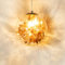 Feu d'artifice Boule de Verre Suspension Plafonnier Lustre Plafonnier Lampe de Chevet Décoration Lustre pour Chambre, Café, Salle à Manger, Salon, 20CM