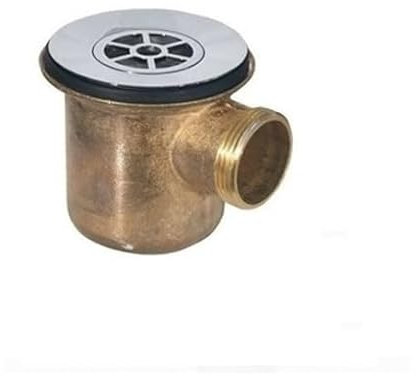Piletta Doccia Pozzetto Pesante in ottone uscita D. 11/4