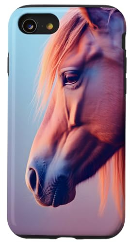 PP Horse Accessories iPhone SE (2020) / 7 / 8 Ästhetisches Pferd Schutzhülle