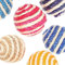 Vebetter 9 Stück Sisal Seilball, 4,3cm Katze Sisal Ball, Katzenspielzeug Bälle, Umweltfreundliche Kätzchen Bälle, Haustier Kratzball, Interaktiver Sisalball für Haustier Katzen Spielen.