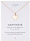 LUUK LIFESTYLE Filigrane Halskette mit Pearl Herz Anhänger, Geschenk für Freundin, Schmuck für Frauen, wasserfeste Kette aus Edelstahl, roségold