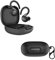 carinacoco Silicone Case for Anker soundcore Sport X20 with Carabiner, Soft and Flexible, Ultra-Thin Shockproof Cover Slim-Fit Anti-Fall Earphone Case for Anker soundcore Sport X20, Black