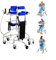 Walker für Senioren mit Bremse 2 in 1 Rollstuhl Rollator mit Sitz, Höhe und Breite Verstellbar Hemiplegie Rehabilitation Standrahmen Gehhilfe für Erwachsene für Behinderte für Allen Gelände (U-1)