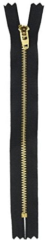 YKK Jean Cerniera 17,8 cm, Nero