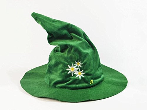 Tanzender Sepplhut Jodelhut jodelnder Oktoberfest Trachtenhut mit Musik - Größenverstellbar grün