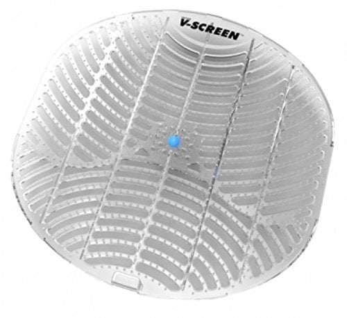 Vectair Systems - V-SCREEN - Urinalsieb, Pissoireinsatz mit konzentriertem Duft - Cool Mint Blau - 12 Stück