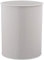 Durable Papierkorb Metall rund, 15 Liter, grau, 330110