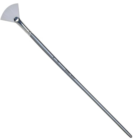 Liquitex BASICS Paint Brush, Fan No. 6,White