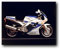 Poster mit Yamaha FZR Exup Sportbike Motorrad (40,6 x 50,8 cm)