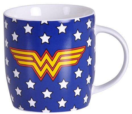 DC Comics Wonder Woman Taza de estrellas
