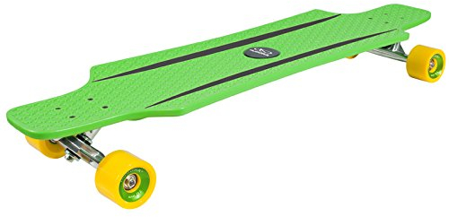HUDORA Longboard CruiseStar grün/gelb 92x24cm Skateboard Streetboard Cruiserboard Streetsurfer Board