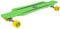 HUDORA Longboard CruiseStar grün/gelb 92x24cm Skateboard Streetboard Cruiserboard Streetsurfer Board
