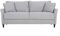 Miliboo Sofa 3-Sitzer Design aus Stoff mit Aufbewahrung Medley