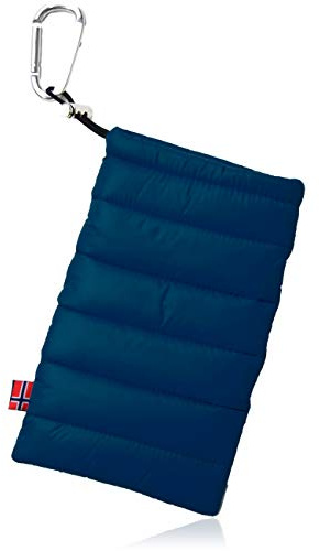 Thermopoc Smartphone-Tasche, daunengefüttert, dunkelblau