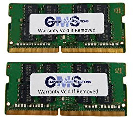 CMS 32GB (2X16GB) DDR4 21300 2666MHZ Non ECC SODIMM memoria RAM Upgrade compatibile con Dell® Inspiron 15 3593, Inspiron 17 (7790) 2 in 1, Inspiron 17 3793 - D39