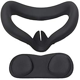LICHIFIT Face Cover Pad Mask & Lens Protective Cover Set für Oculus Quest 2 Zubehör