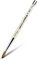 Aokitec Kolinsky Acrylic Nail Brush #22 Sable Round Nail Art Brush for Acrylic Application Polygel Manicure Tool - Black Wood Handle