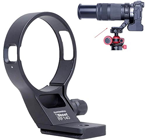 iShoot Anello di montaggio per treppiede Collare per obiettivo compatibile con Canon RF 100-400mm f/5.6-8 IS USM, Porta Staffa di Supporto Lenti è Arca-Swiss Fit Piastra a Sgancio Rapido Fotocamera