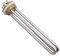 DERNORD 24V 600 W DC Tauchwasserheizelement Heizelement aus Edelstahl mit 1-1/4 Zoll 42MM Flansch BSP Messinggewindeanschluss Doppel U Typ
