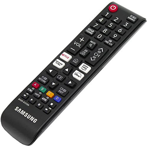 Genuine BN59-01315N Remote Control Compatible With Samsung 2020/21/22 Smart LED LCD TV's GQ43QN94BATXZG GQ50Q74BAUXZG QN92BATXZG Models With Netflix, Prime Video, Samsung TV Plus, Disney+ Buttons