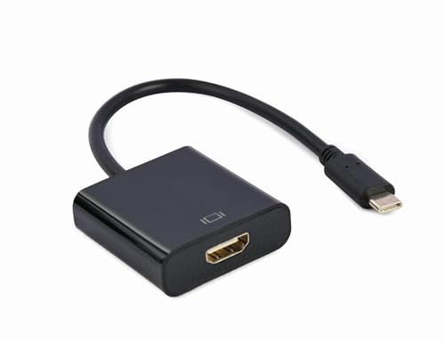 Gembird USB Type-C to HDMI 4K 30HZ 15CM Black Adapter Cable